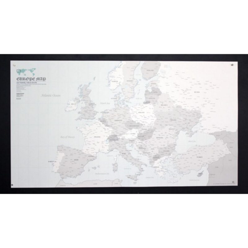 Worldmap Europe 1000